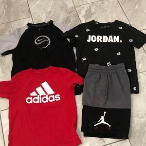 JORDAN/ NIKE/ADIDAS Boys Activewear | Bundle of Four | S-M